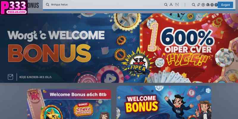 Welcome Bonus Promotion Example