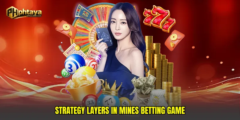 Strategy Layers in Mines Betting Game