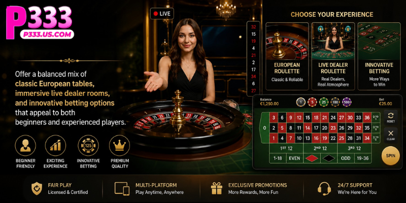 The first reason players are drawn to plus777 roulette games is variety.