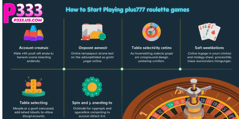 How to Start Playing plus777 roulette games